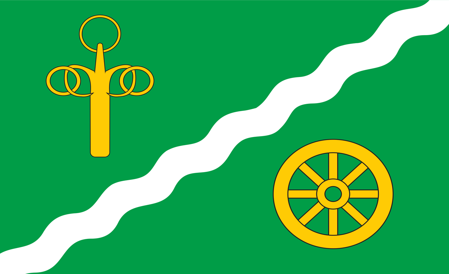 Borgstedt Flagge, Schleswig-Holstein