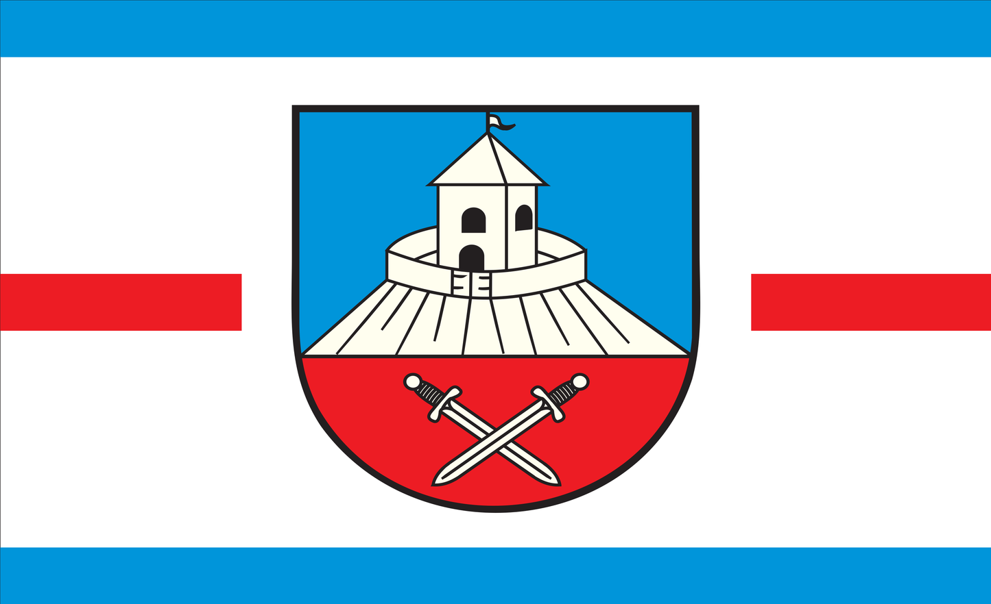 Borstorf Flagge, Schleswig-Holstein