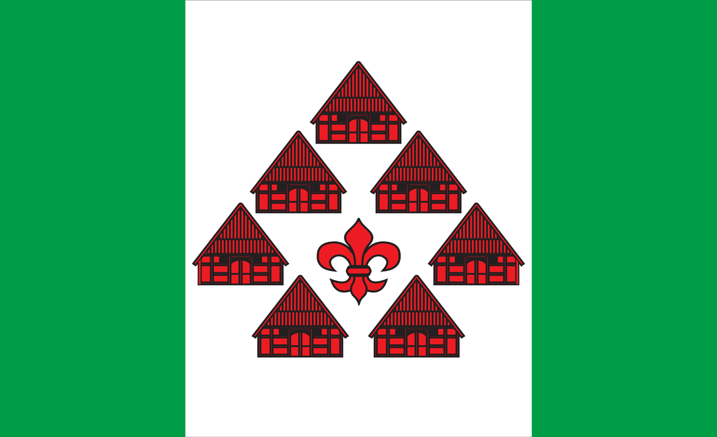 Braak Flagge, Schleswig-Holstein