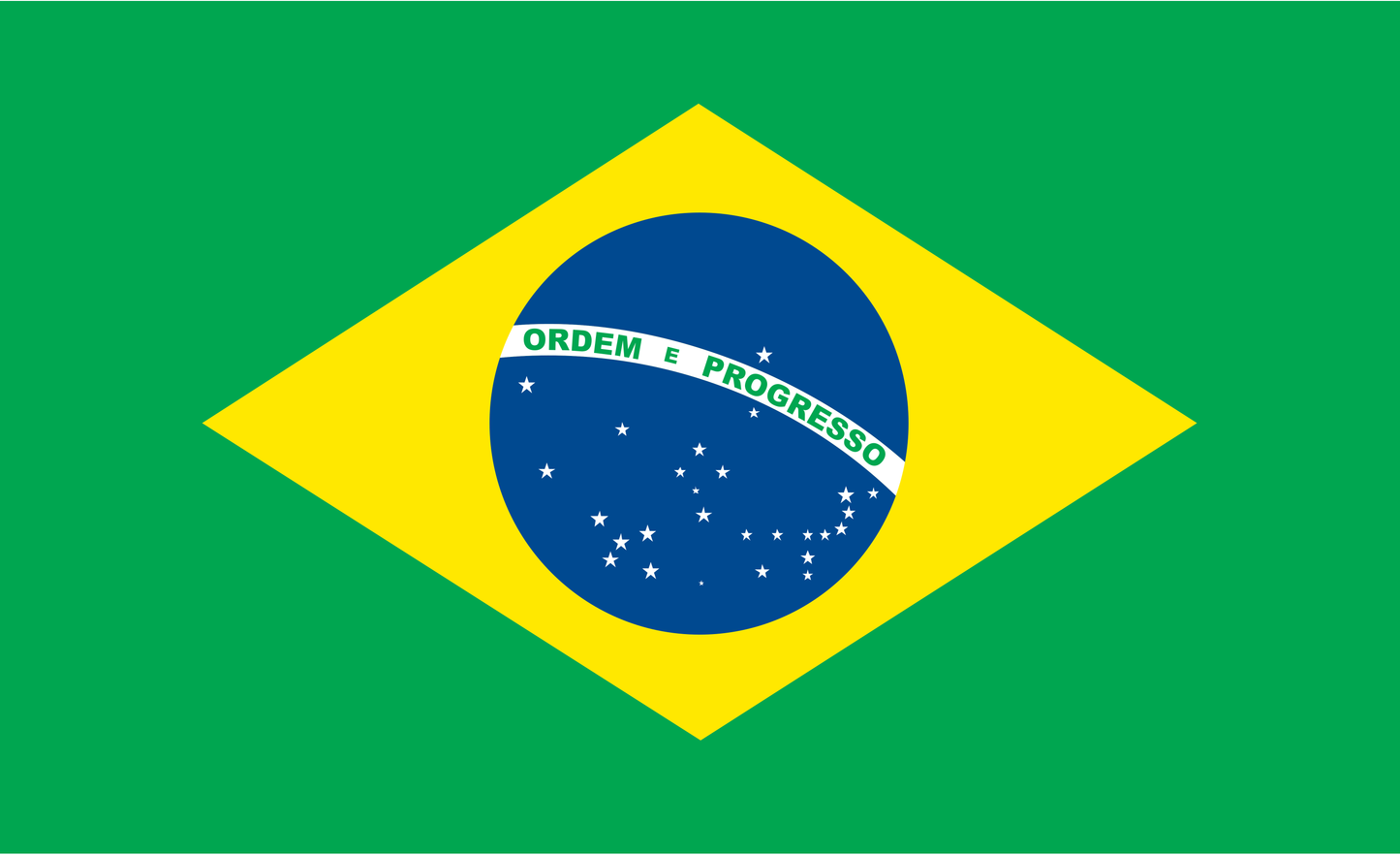 Brasilienflagge, Brasilien, Nationalfahnen