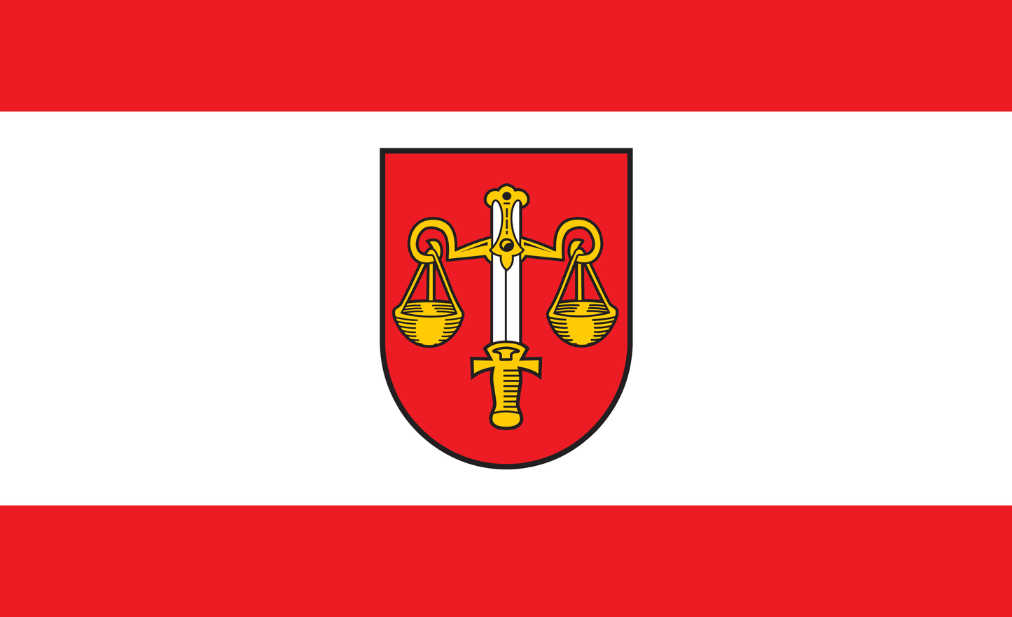 Breckenheim Wiesbaden Flagge, Hessen