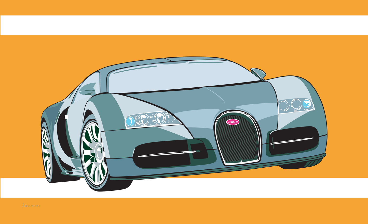 Bugatti flag, car flag, motorsport flags, Formula 1 flags