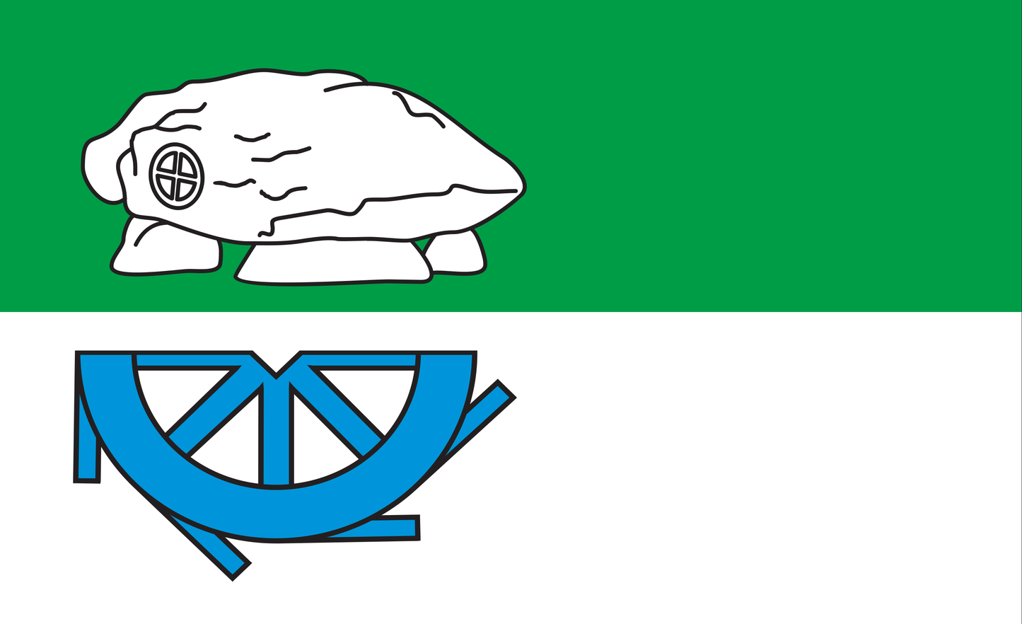 Bunsoh Flagge,Schleswigholstein