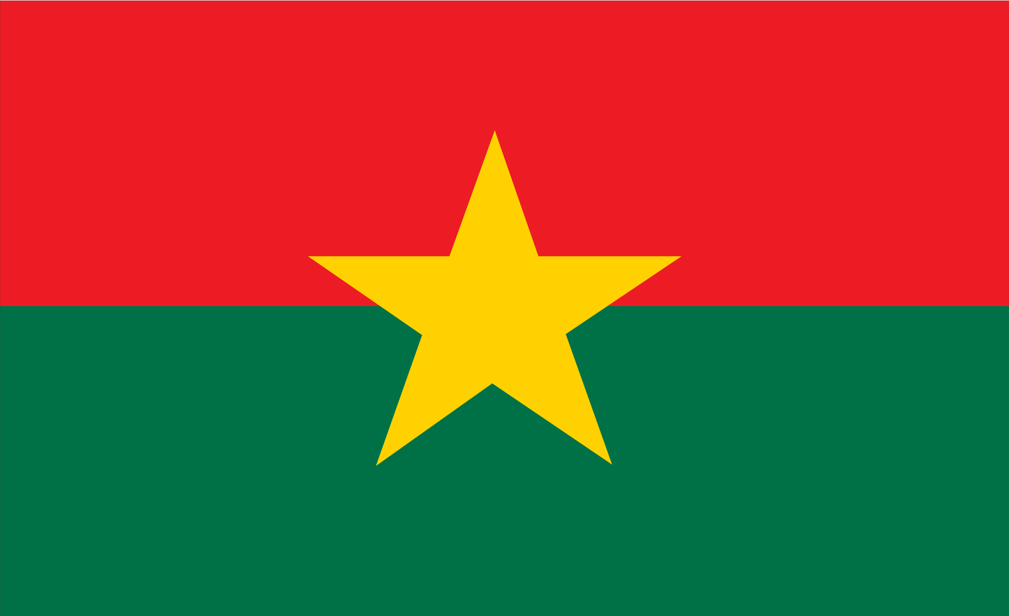 Burkina Faso Flagge, Afrika, Nationalfahnen