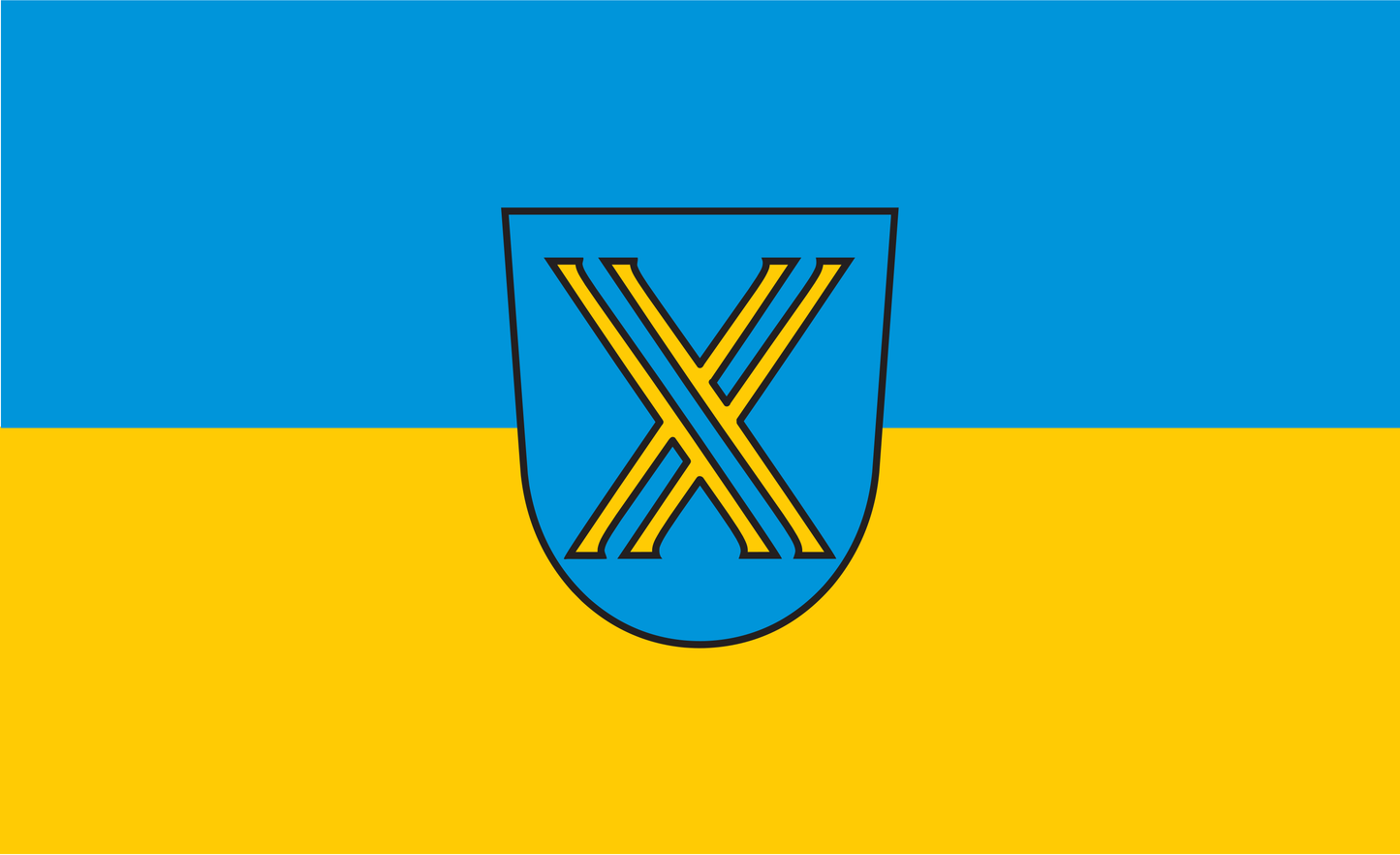 Castrop-Rauxel Flagge, Nordrhein Westfalen