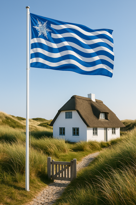 Kampen Flagge – Symbol für Sylter Natur & Küstentradition