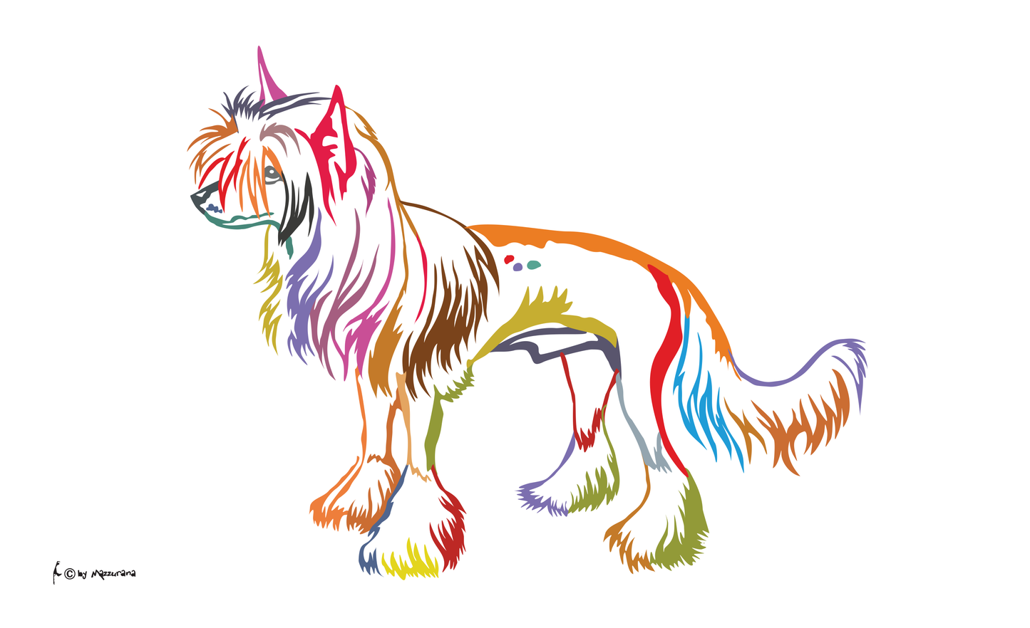 Chinese dog flag, dog flag, animal flags, sports flags, club flags, association flags