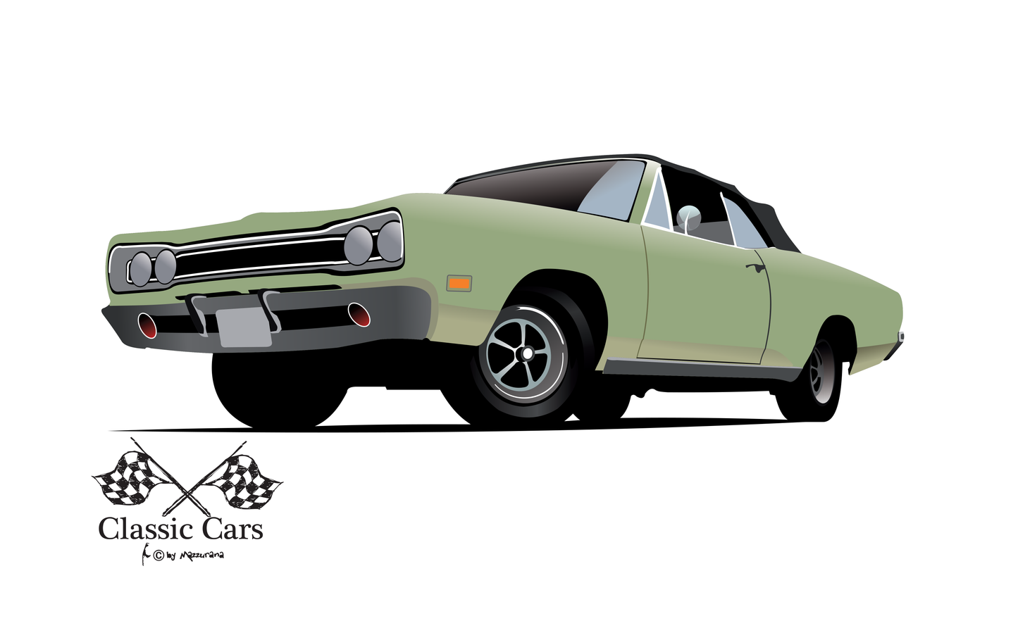 Classic Cars 118, car flag, car flag, car, car flag, car flag, classic car