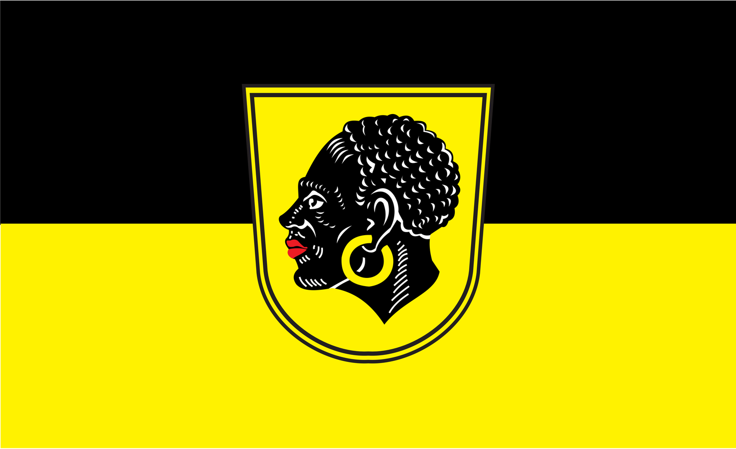 Coburg Flagge Bayern