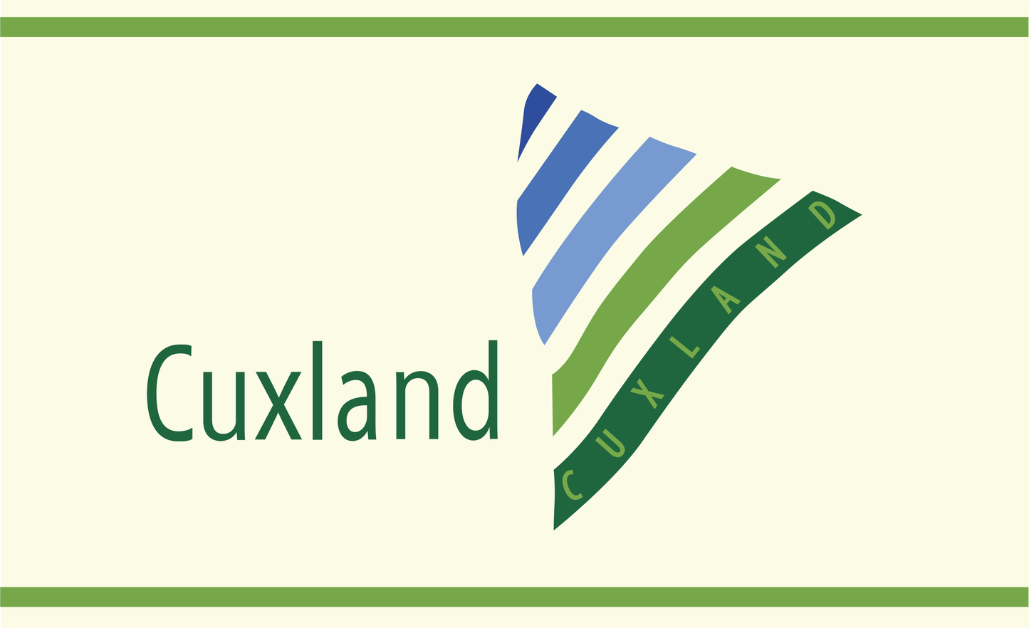 Cuxlandflagge, Niedersachsen, Deutschland, Bundesländerflaggen, Gemeindeflaggenlagge