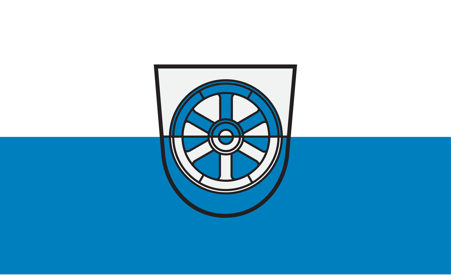 Donaueschingen Flagge Baden Württemberg