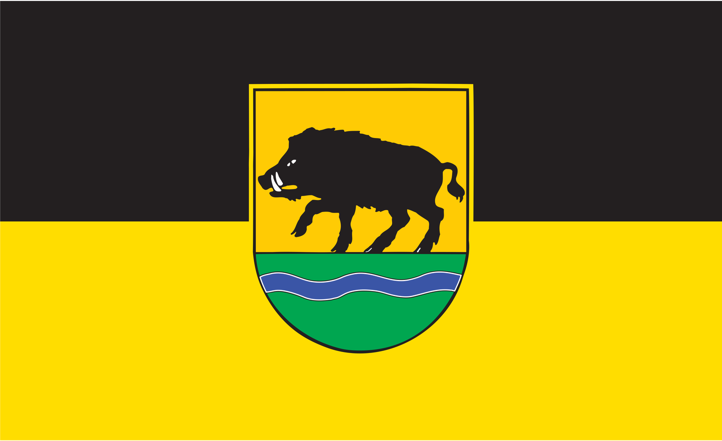 Ebersbach Flagge, Sachsen