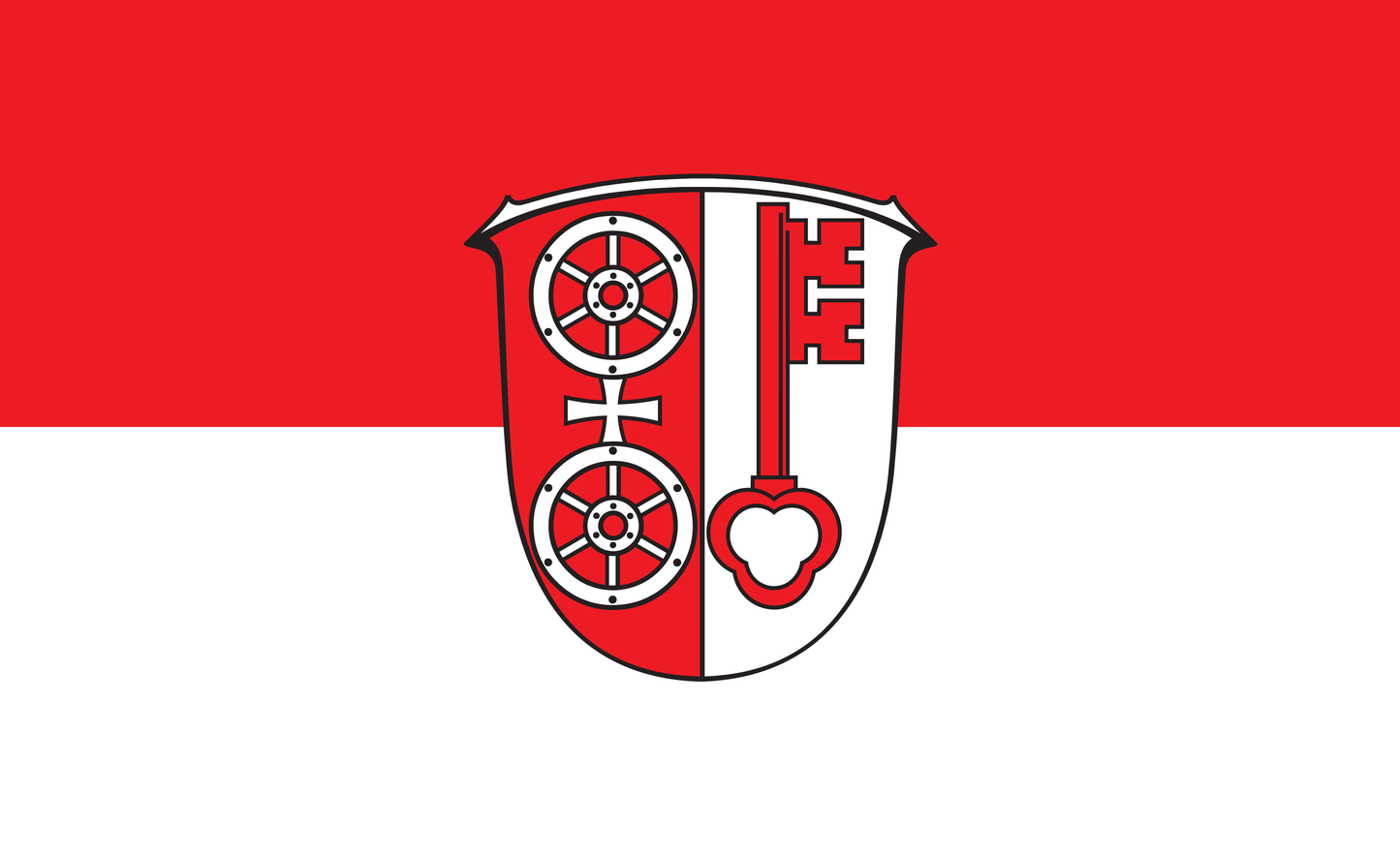 Eltville Flagge, Hessen