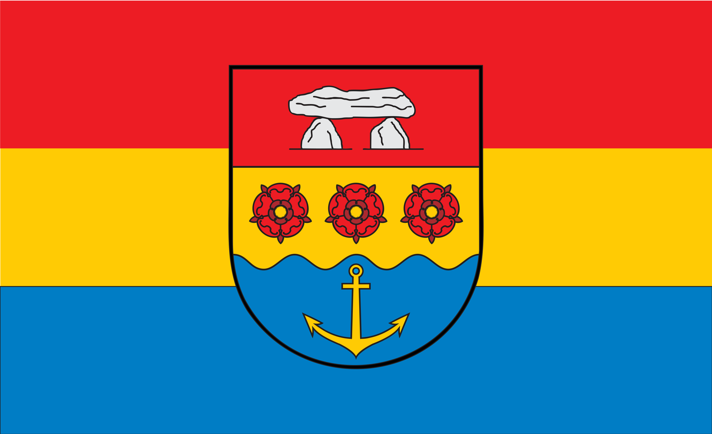 Emsland Kreis Flagge Niedersachsen