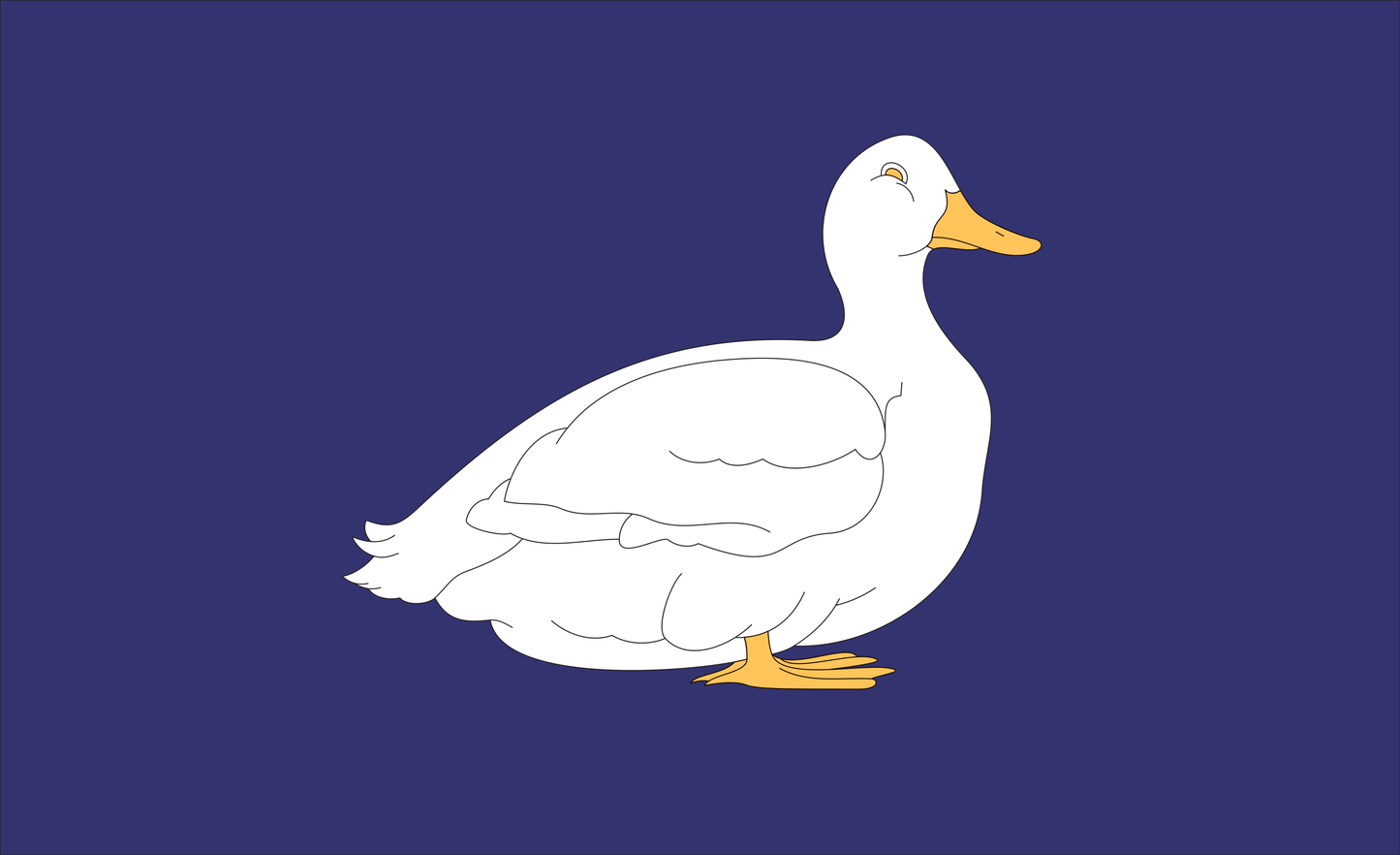 Enten-Flagge, Spassfahnen, Fantasiefahnen, Kinderfahnen