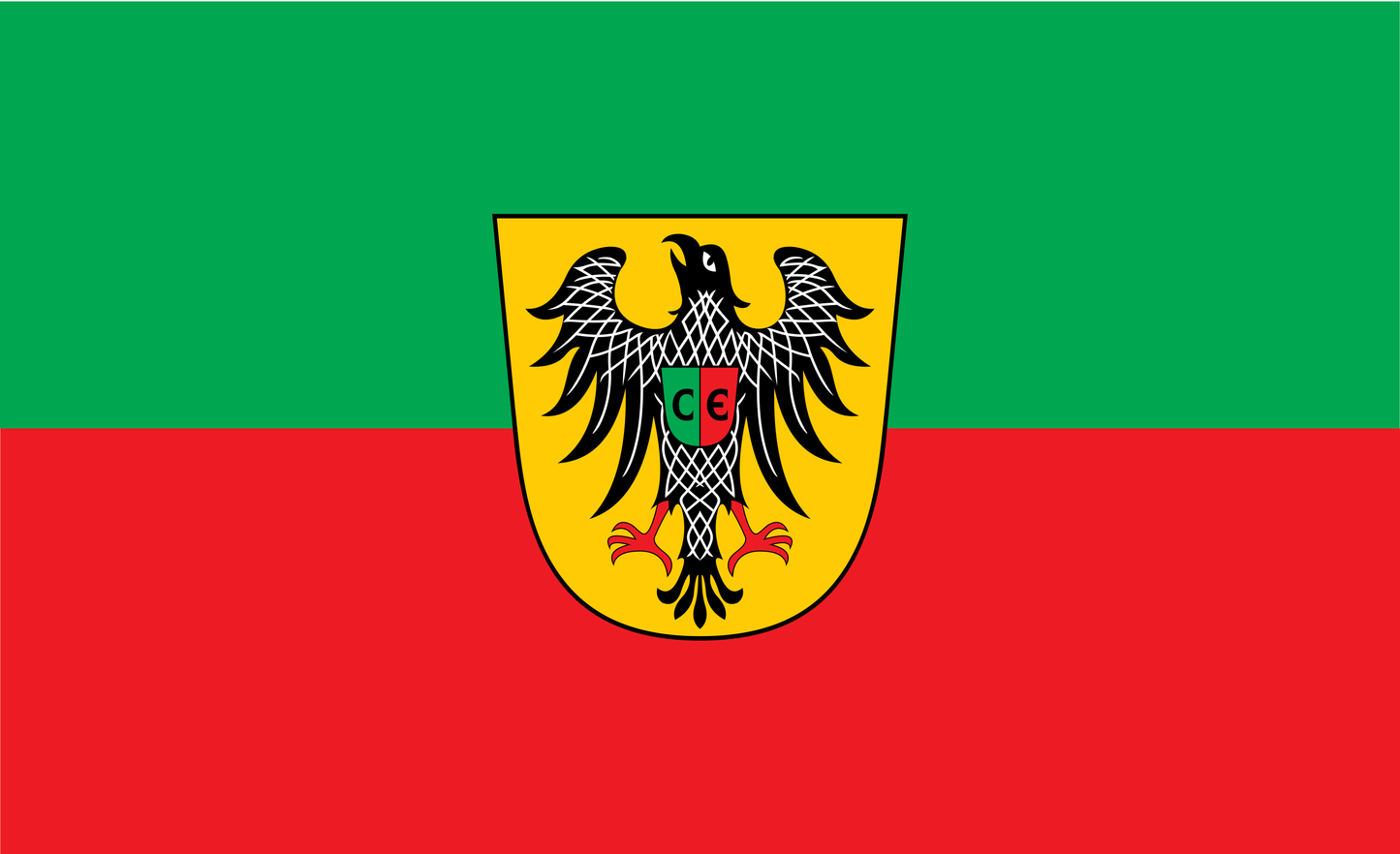Esslingen am Neckar Flagge Baden Württemberg