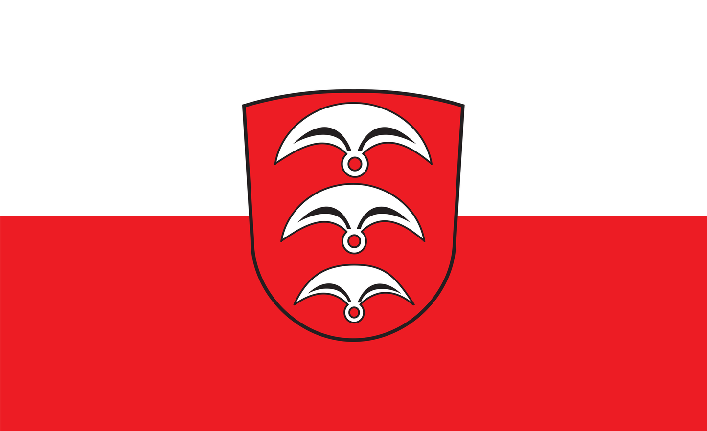 Fellbach Flagge Baden Württemberg