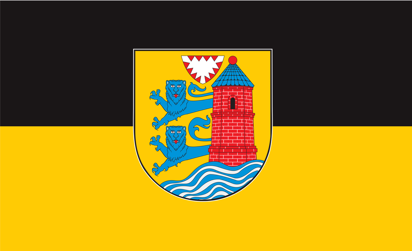 Flensburg Flagge, Schleswig-Holstein