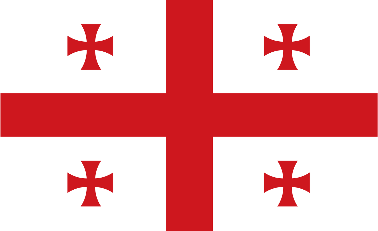 Georgienflagge, Georgien, Nationalflaggen, Nationalfahnen