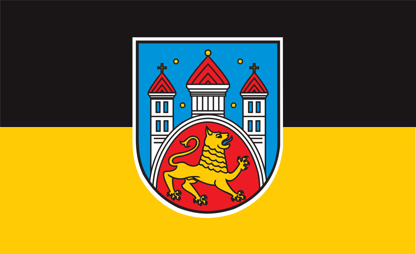 Göppingen Flagge Baden Württemberg