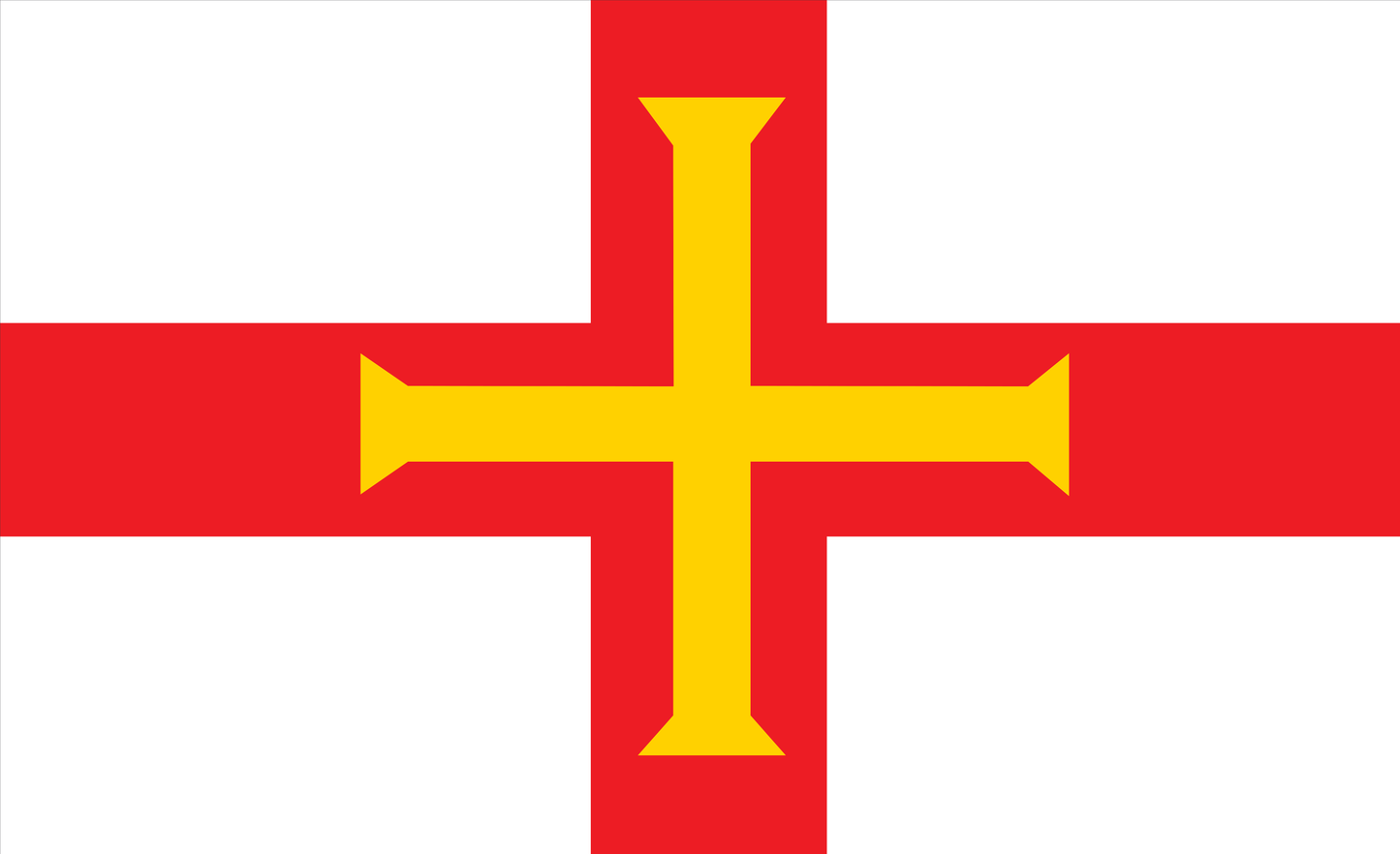 Gournseyflagge, GB, Großbitanienflagge, Nationalfahnen