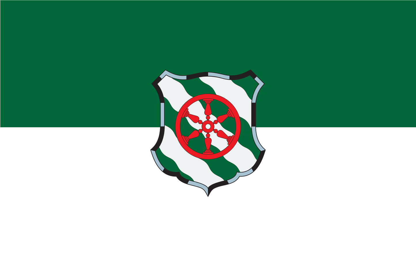 Gütersloh Flagge, Nordrhein Westfalen