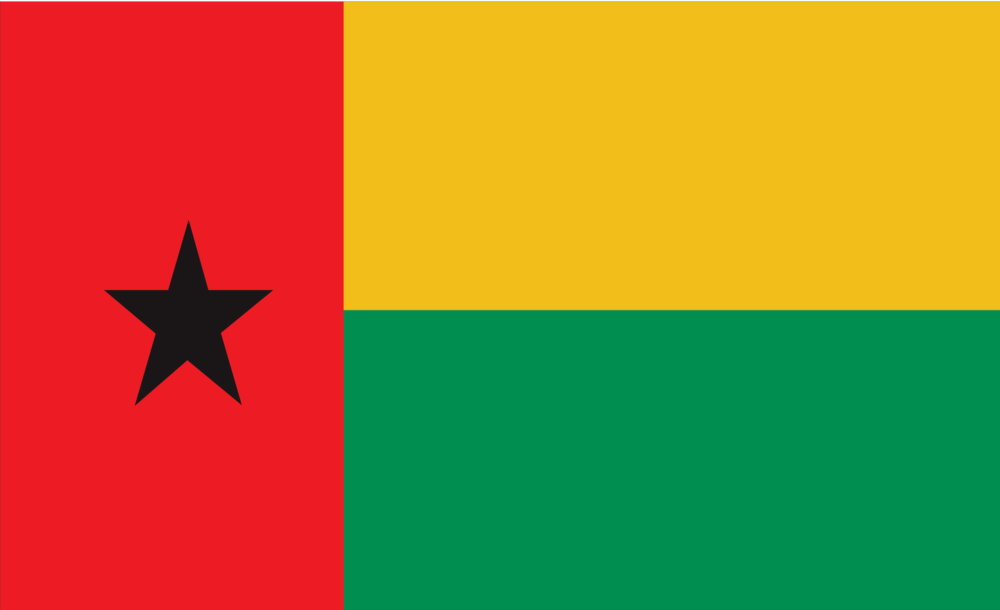 Guinea-Bissau Flagge, Guinea-Bissau, Nationalfahnen