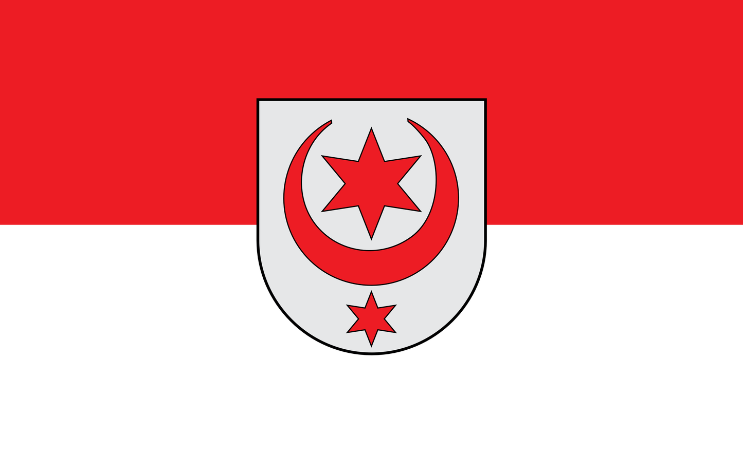 Halle Flagge, Sachsen