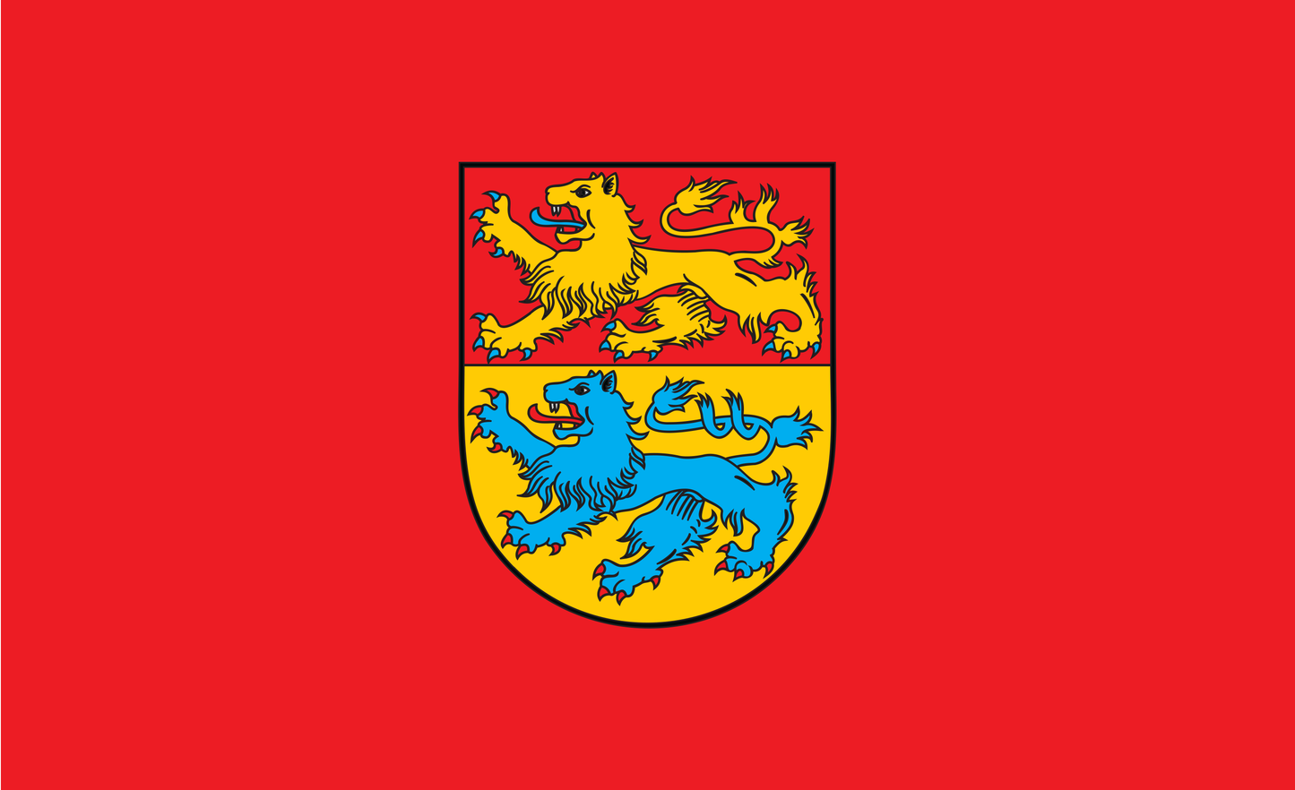 Hannover 1974 Flagge Niedersachsen