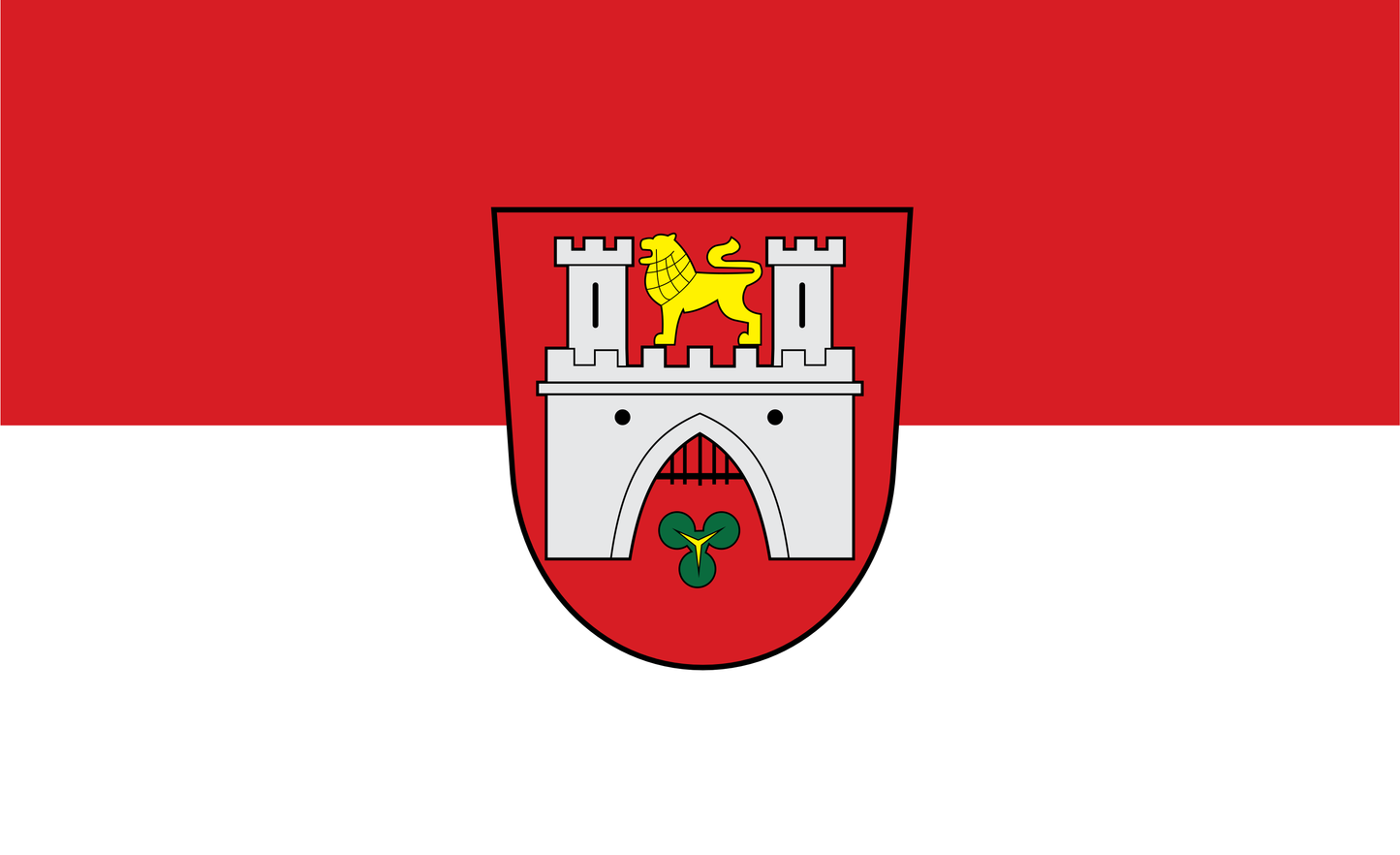 Hannover Stadtflagge, Niedersachsen, Bundesländerflaggen, Gemeindeflaggen