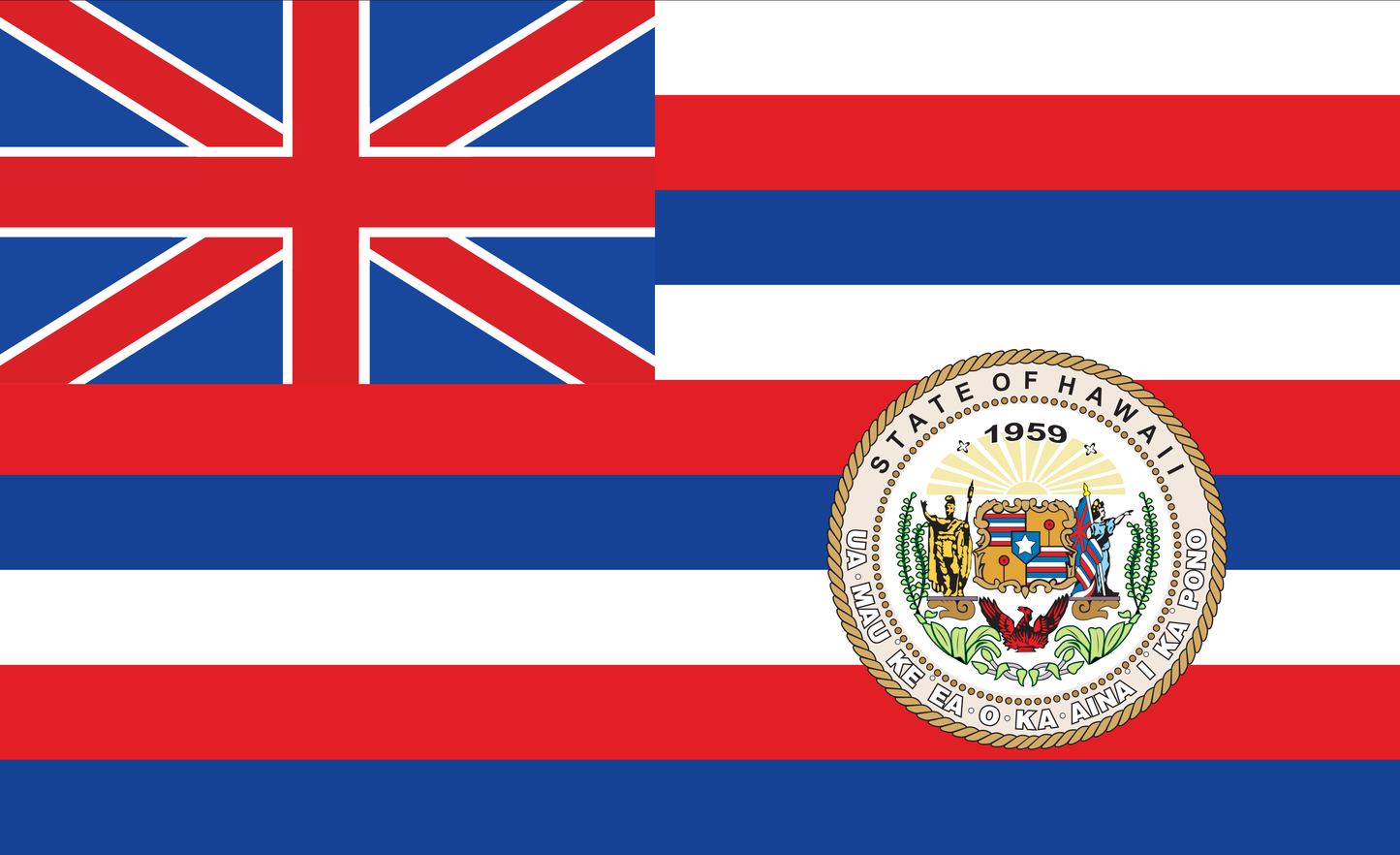 Hawaiiflagge,USA, Nationalflaggen