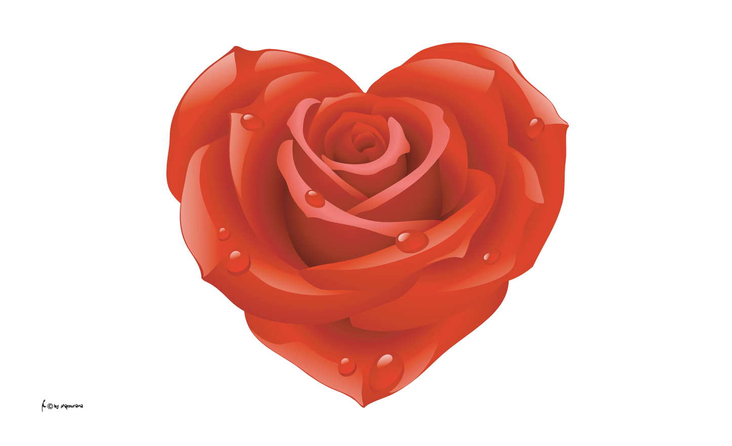 Herzblume, Liebesflagge