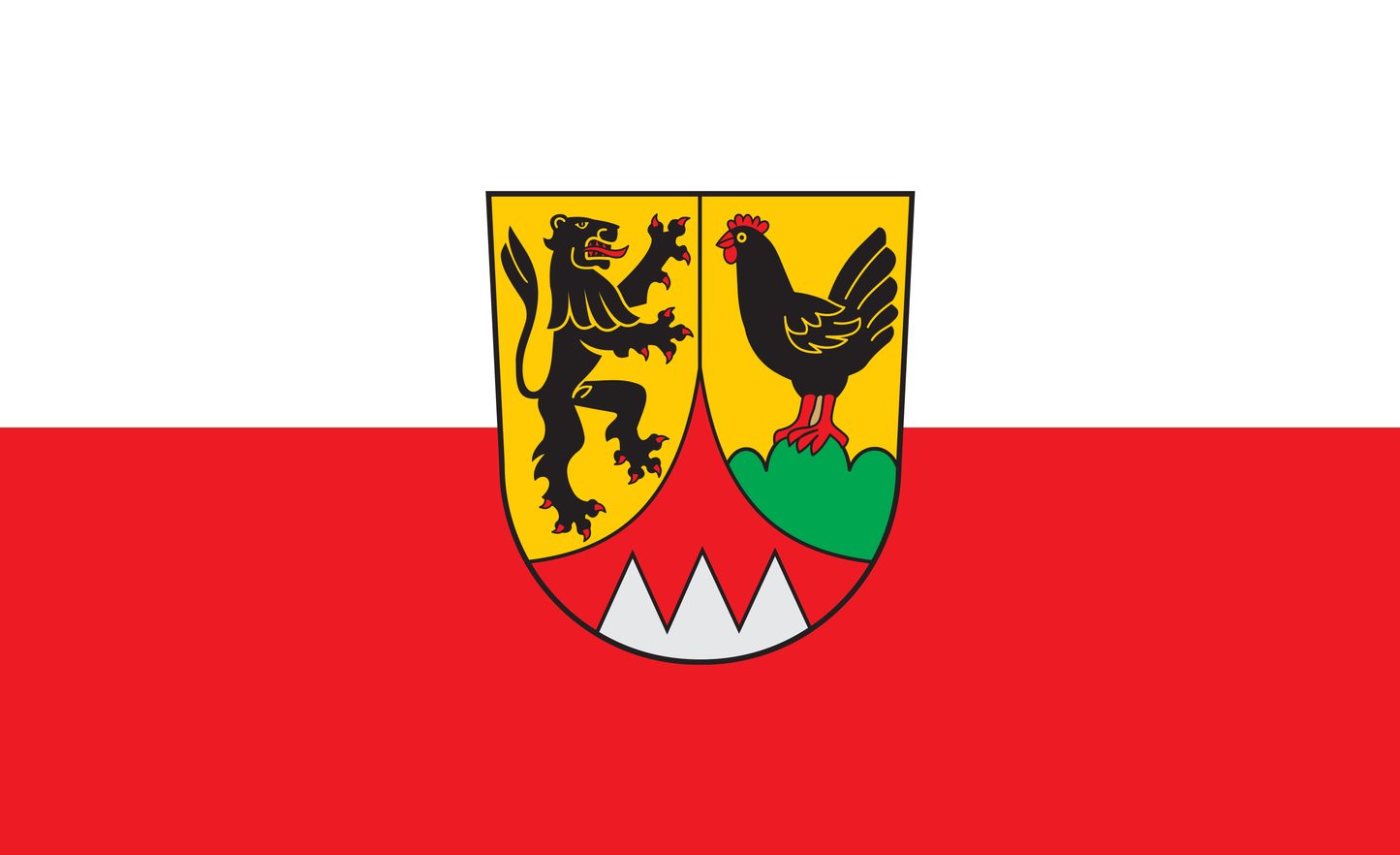 Hildburghausen Flagge, Thüringen