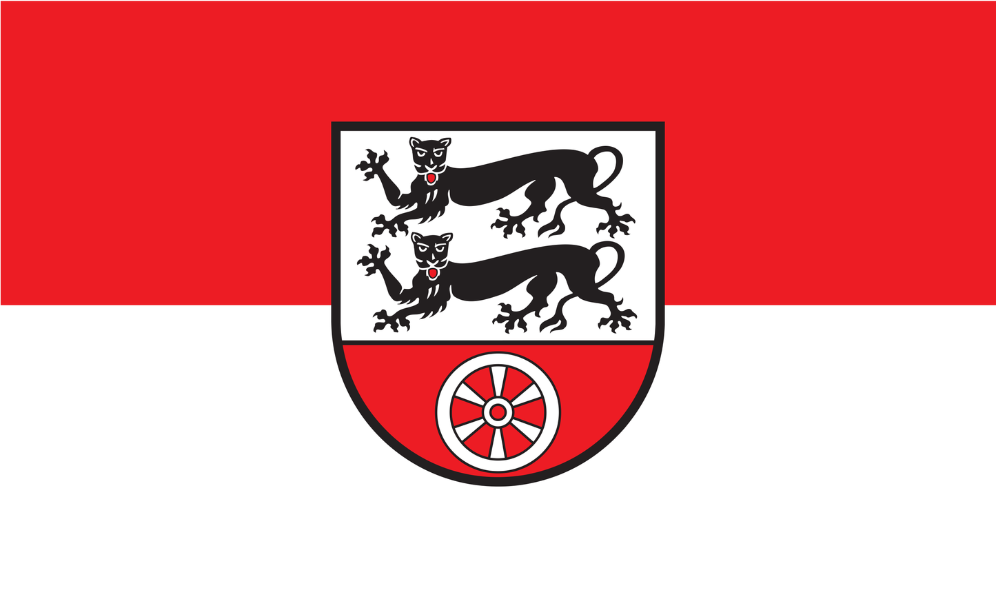 Hohenlohe Kreis Flagge Baden Württemberg