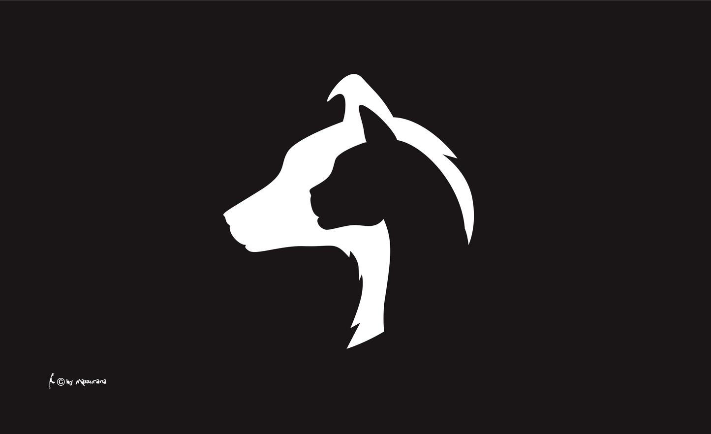 Hund und Katze Flagge, Hundeflagge ,Tierflaggen, Sportflaggen, Vereinsfahnen, Verbandsflaggen