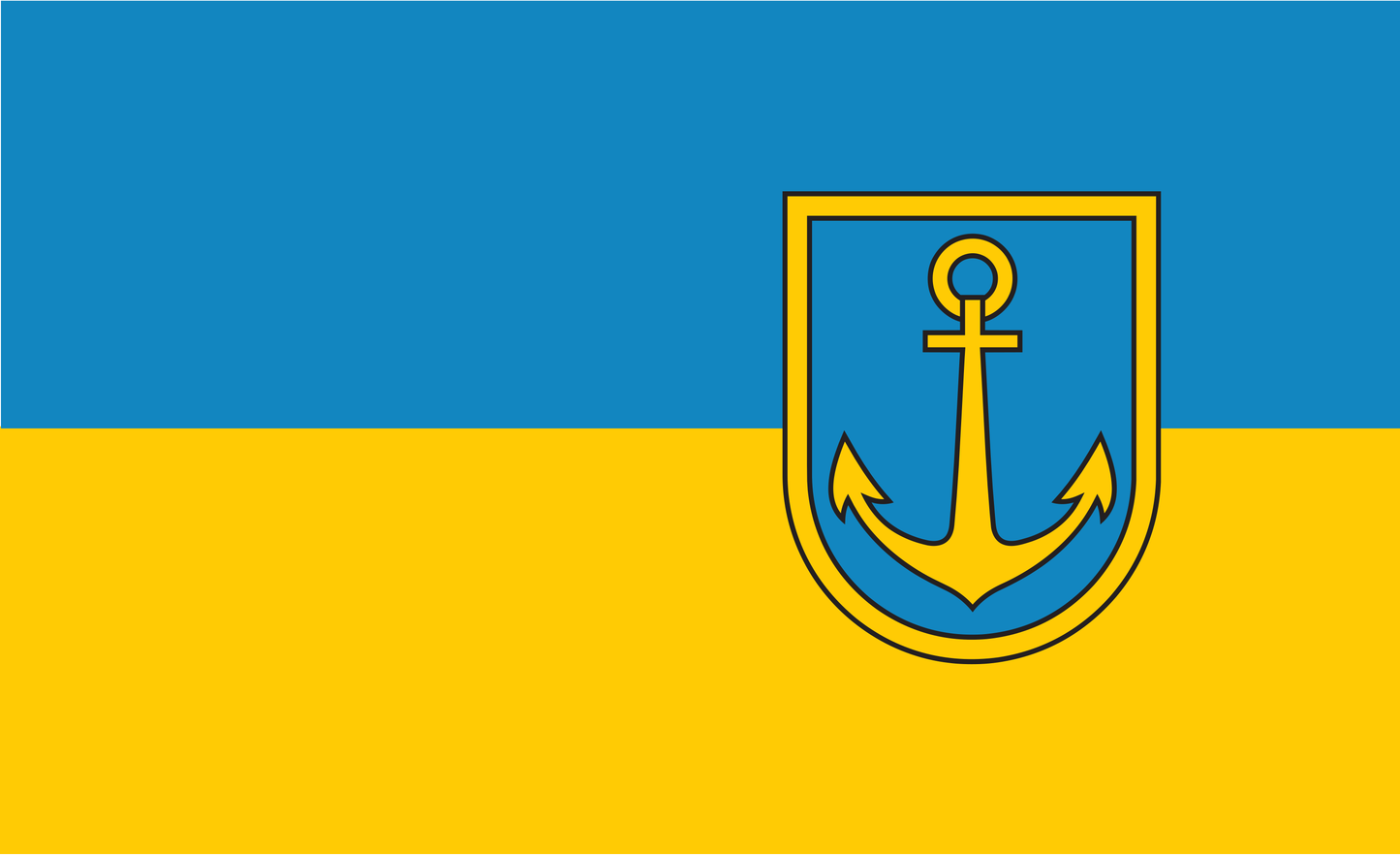 Ibbenbühren Flagge, Nordrhein Westfalen