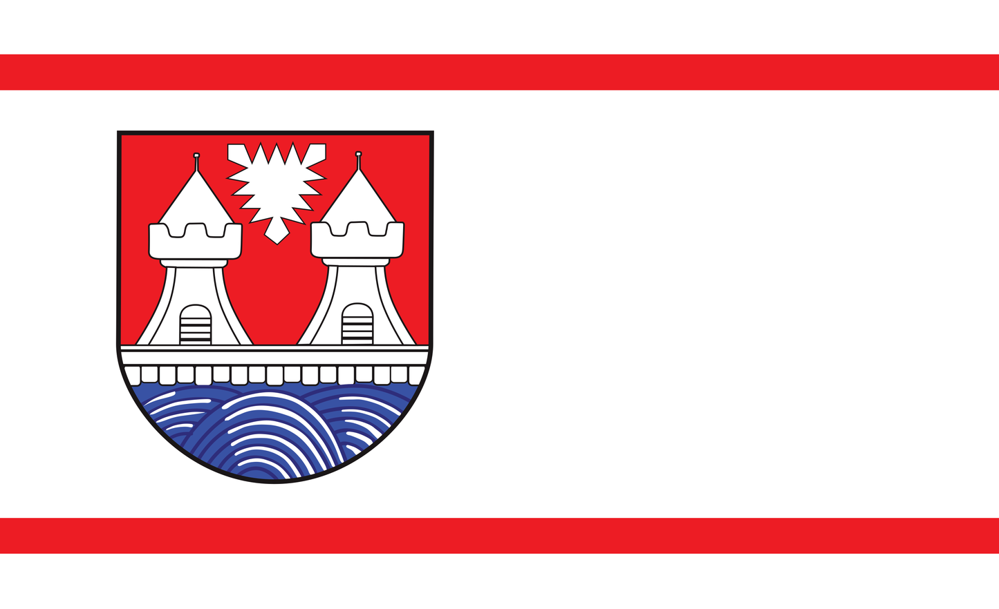 Itzehoheflagge, Schleswig-Holstein, Städteflagge, Gemeinden