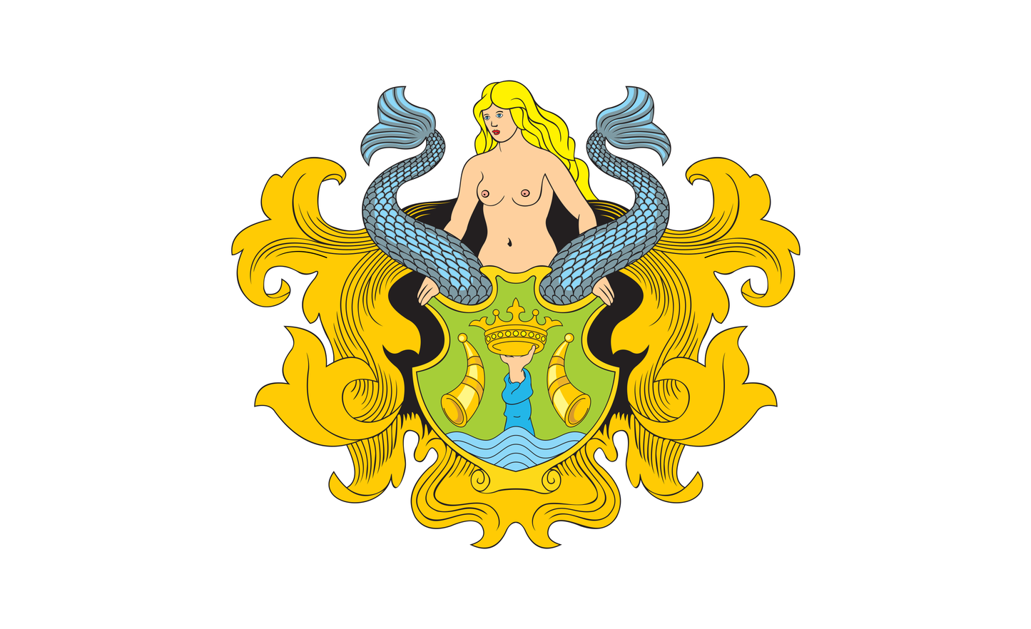 Kneiphofflagge, ehem. Deutschland W2