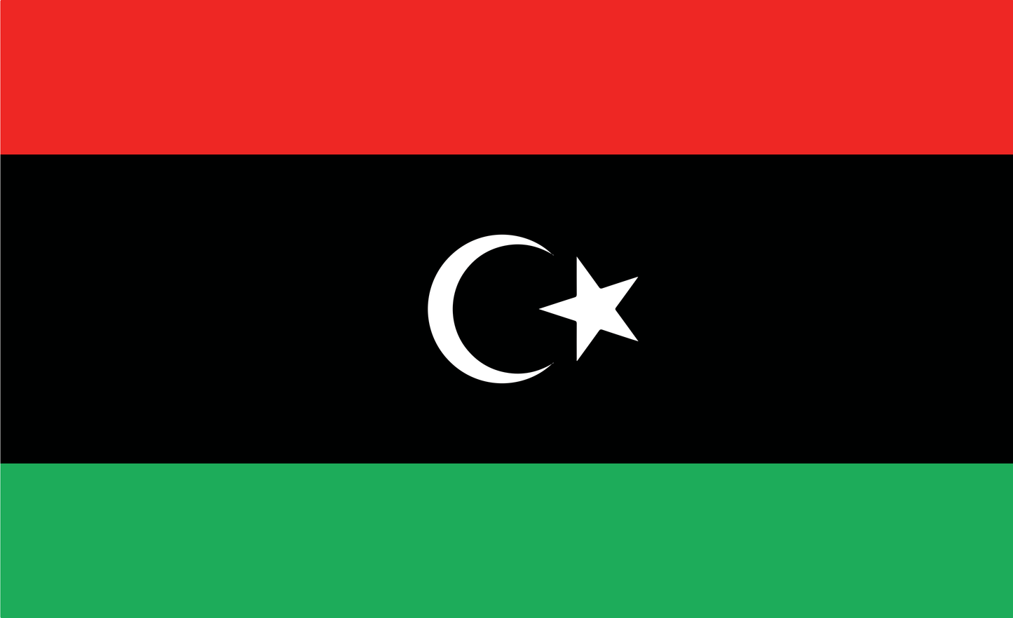 Libyenflagge, Libyen, Nationalfahnen
