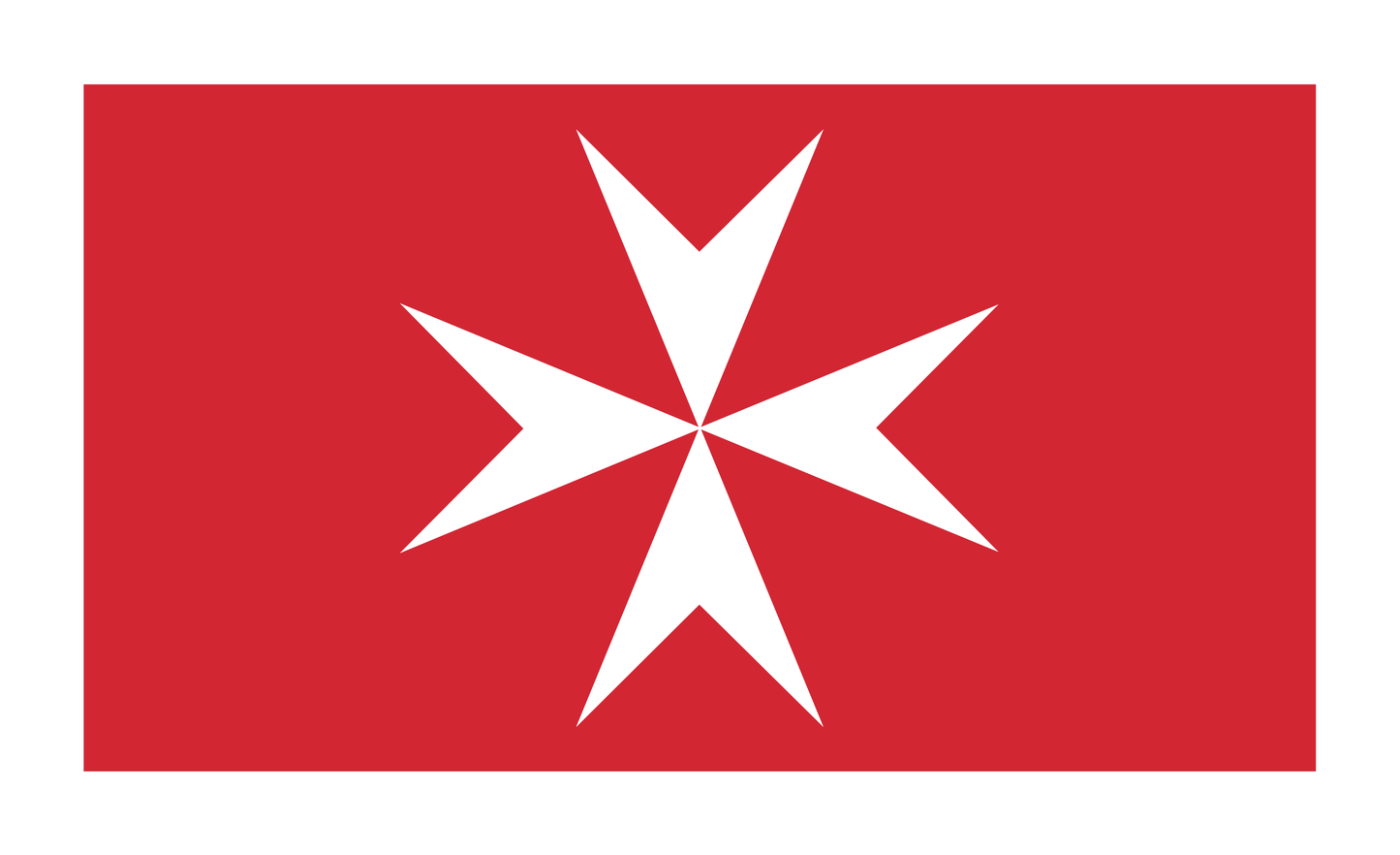 Maltaflagge Handelsflagge
