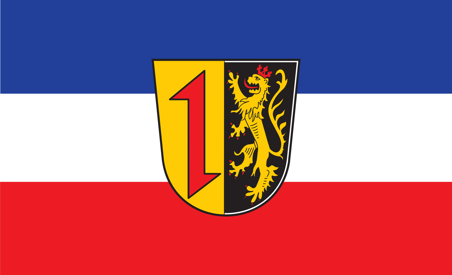 Mannheim Flagge Baden Württemberg