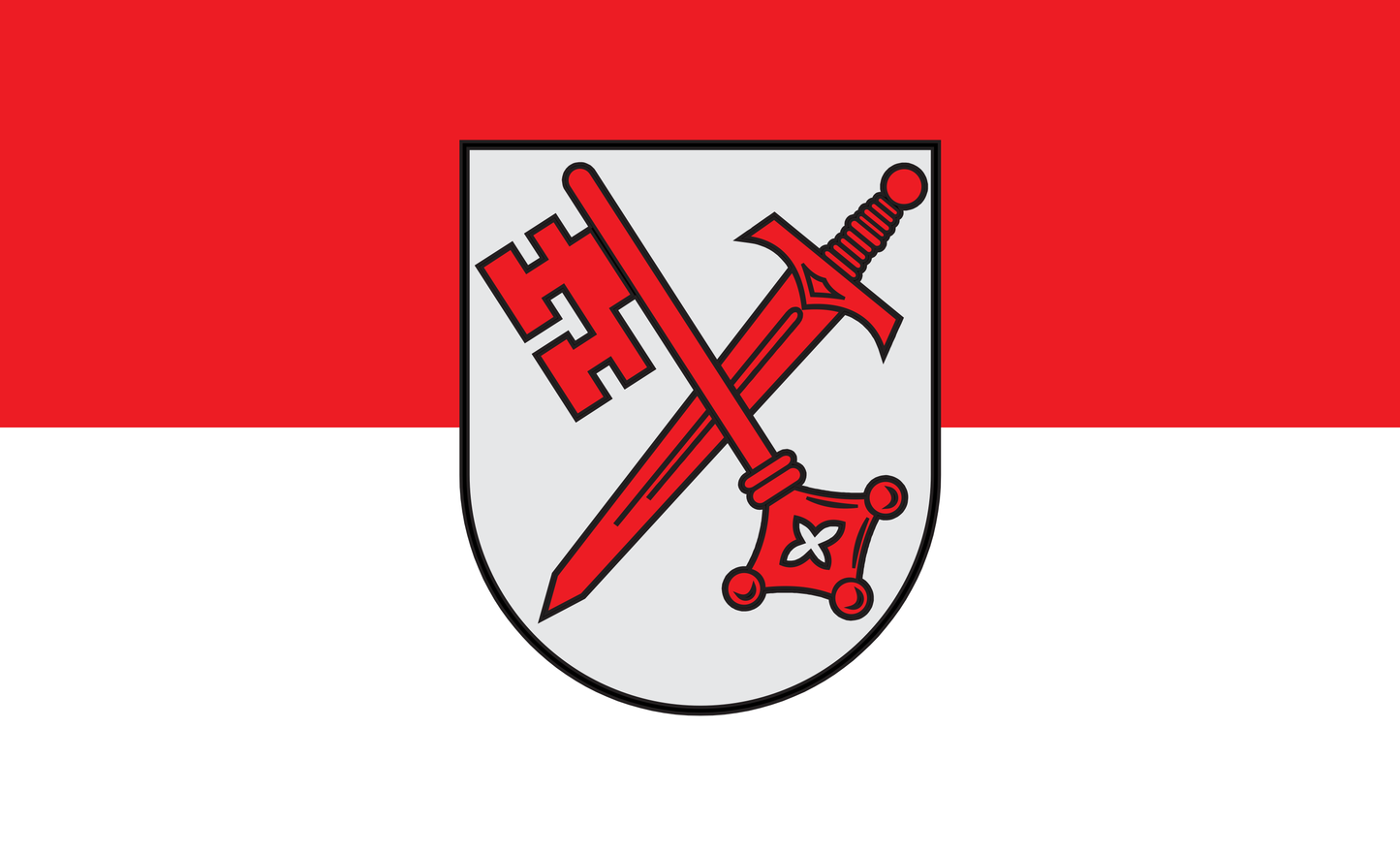 Naumburg Flagge, Sachsen