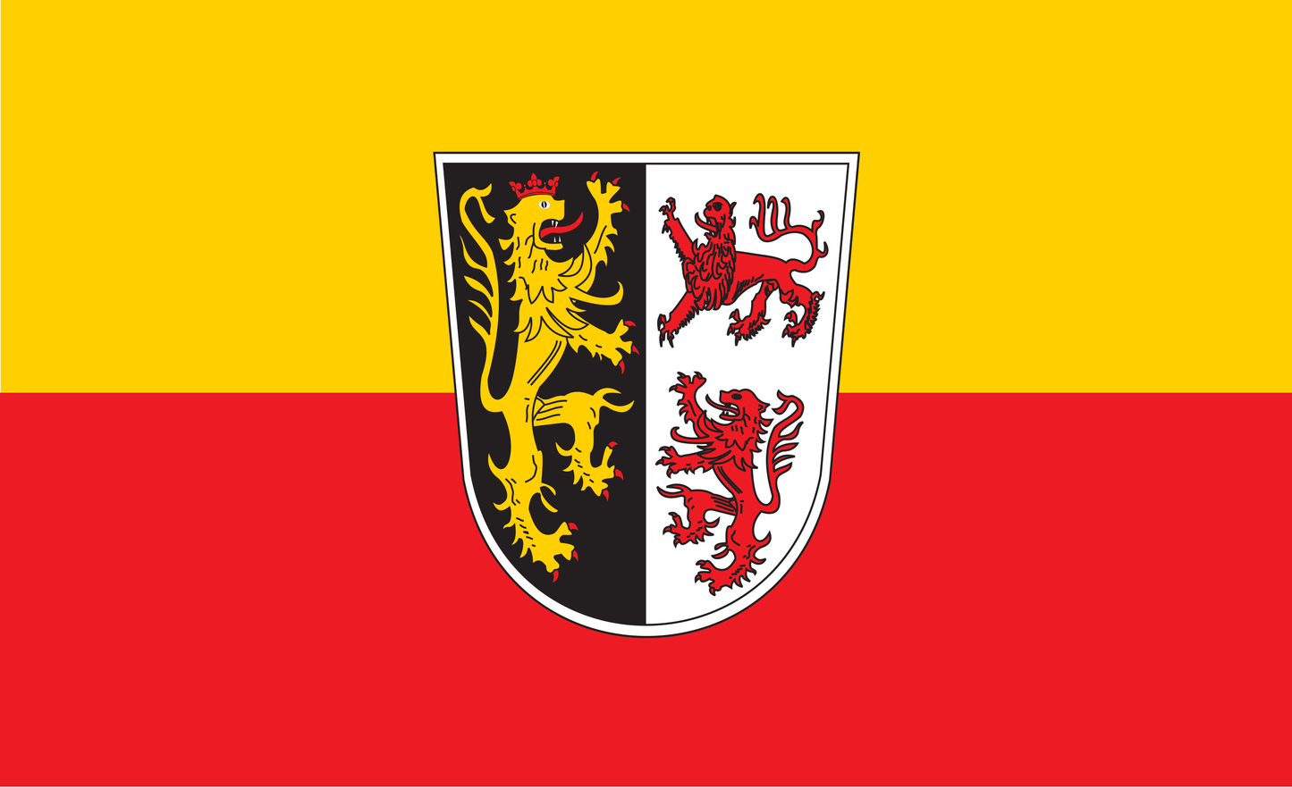 Neumarkt Kreis Flagge Bayern