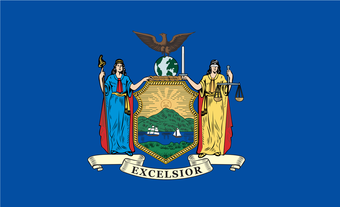 New York Stateflagge,USA, Nationalflaggen