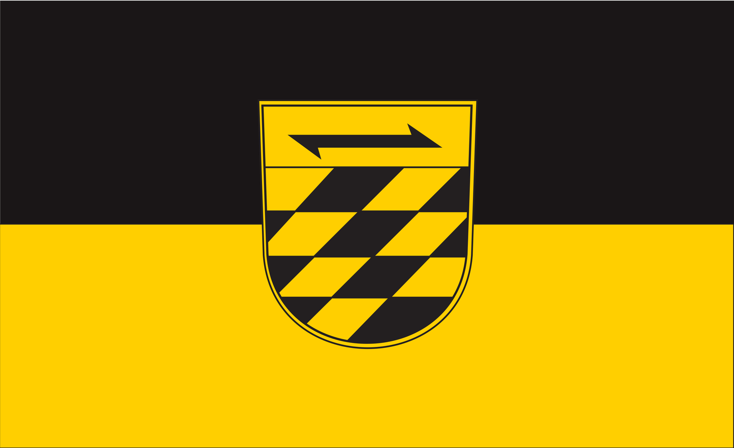Oberndorf am Neckar Flagge Baden Württemberg