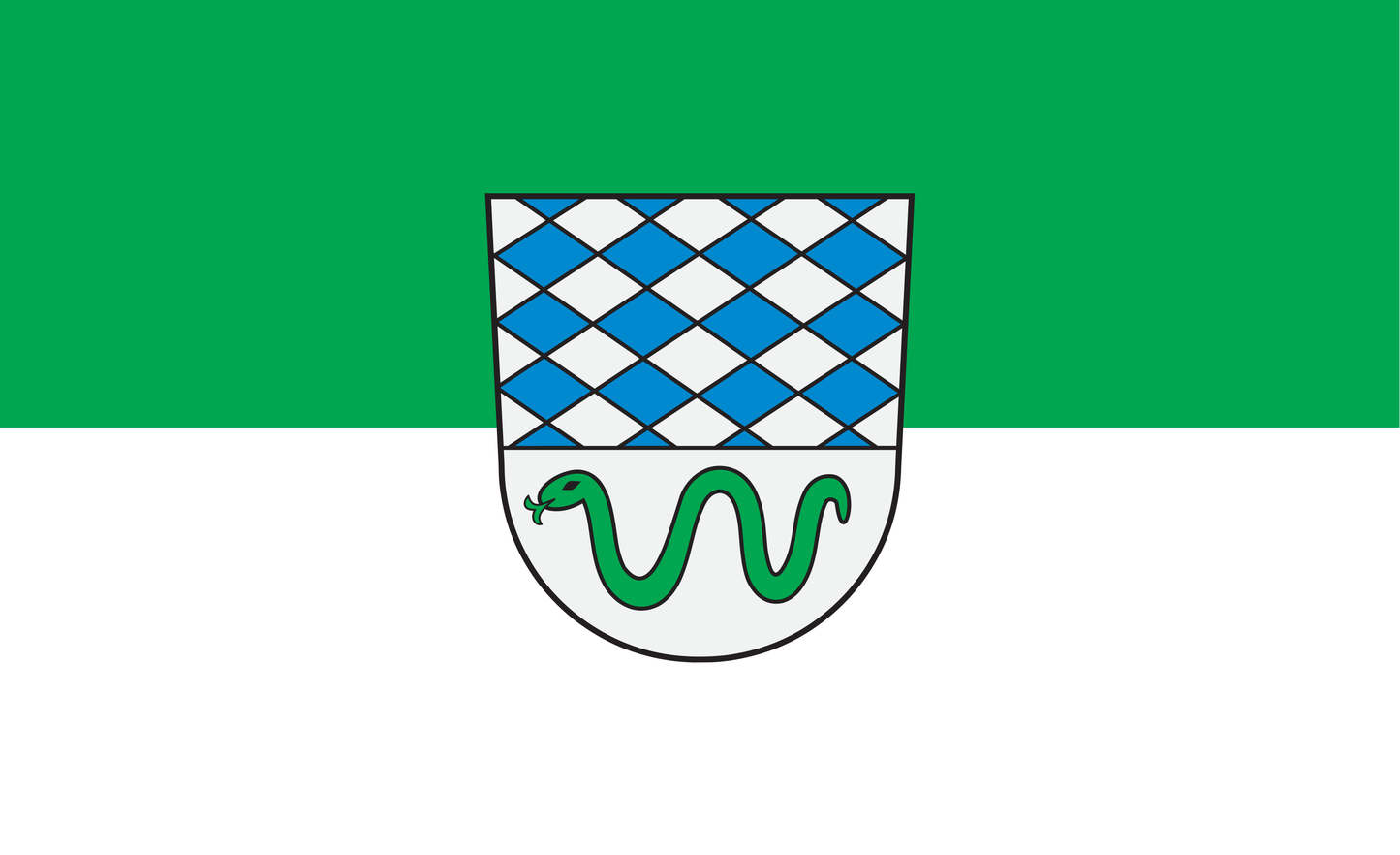 Oftersheim Flagge Baden Württemberg
