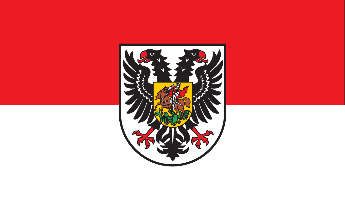 Ortenau Kreis Flagge Baden Württemberg