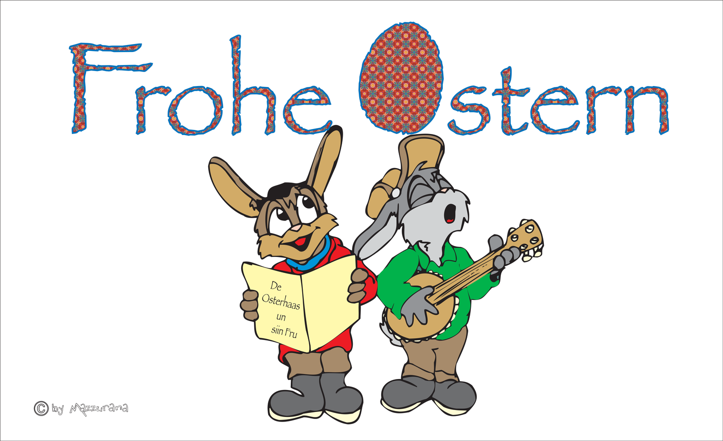 Ostersänger, Osterflagge