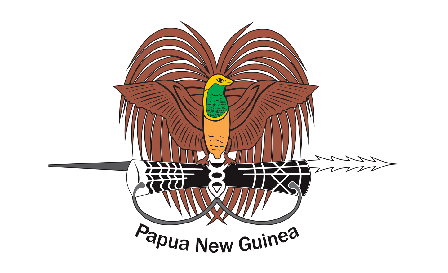 Papua Neuguineaflagge W, Papua Neuguinea, Nationalfahnen