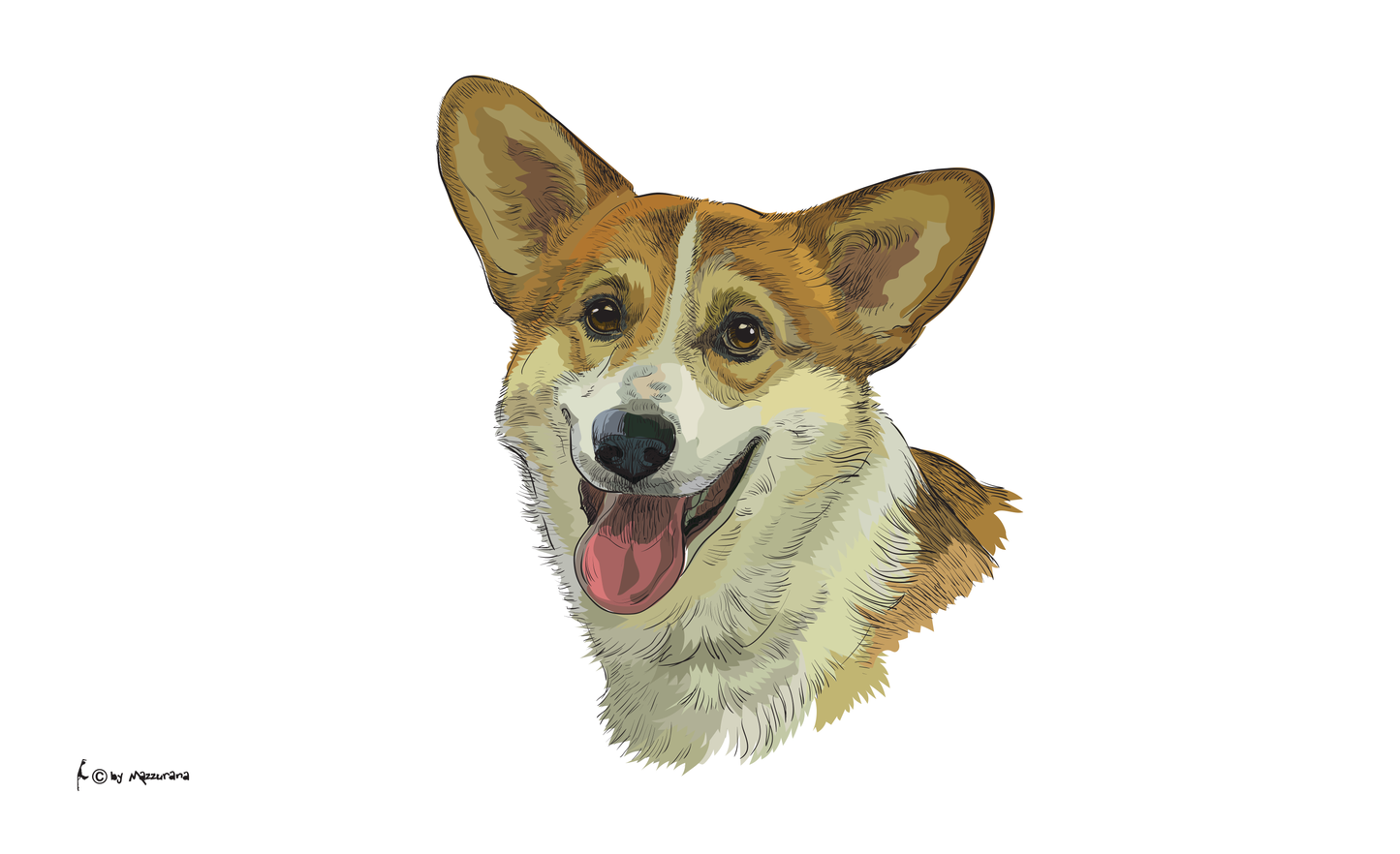 Drapeau de Pembroke Dog, Chiens, Drapeaux d'animaux